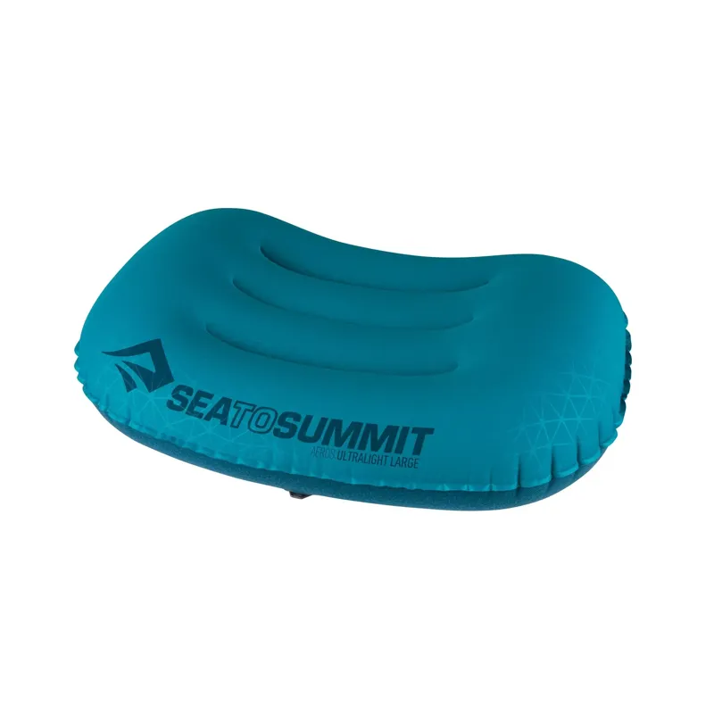 Sea to Summit Aeros Ultralight Pillow in Large Aqua