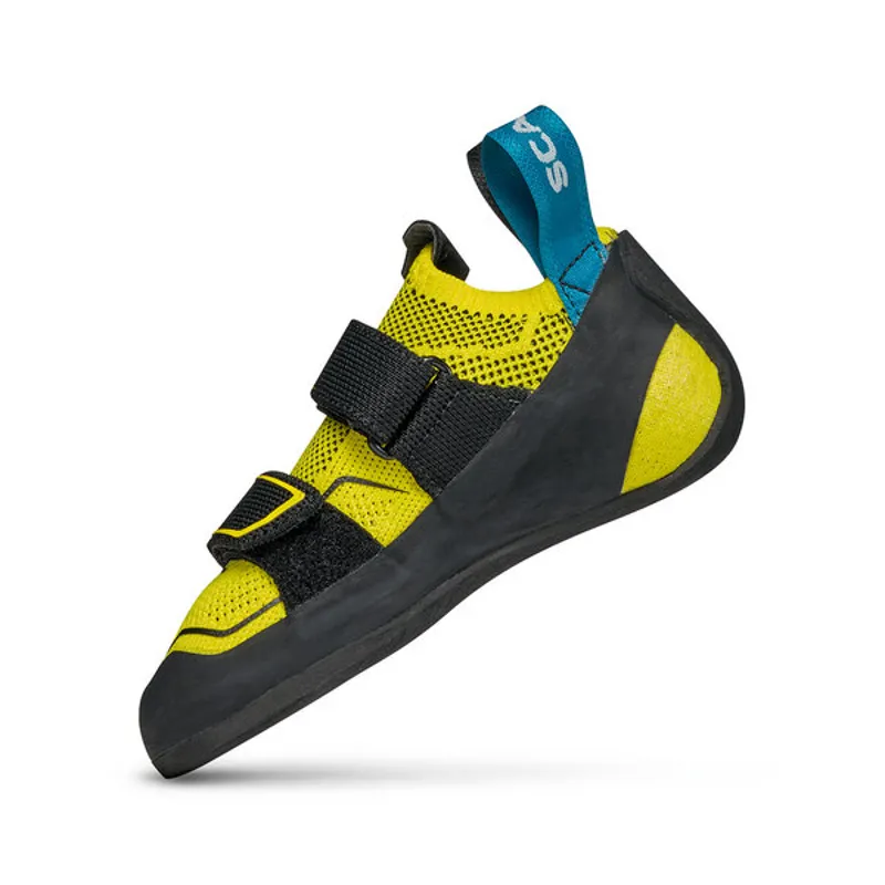 Scarpa Reflex Kid Climbing Shoe in Yellow/Black-3