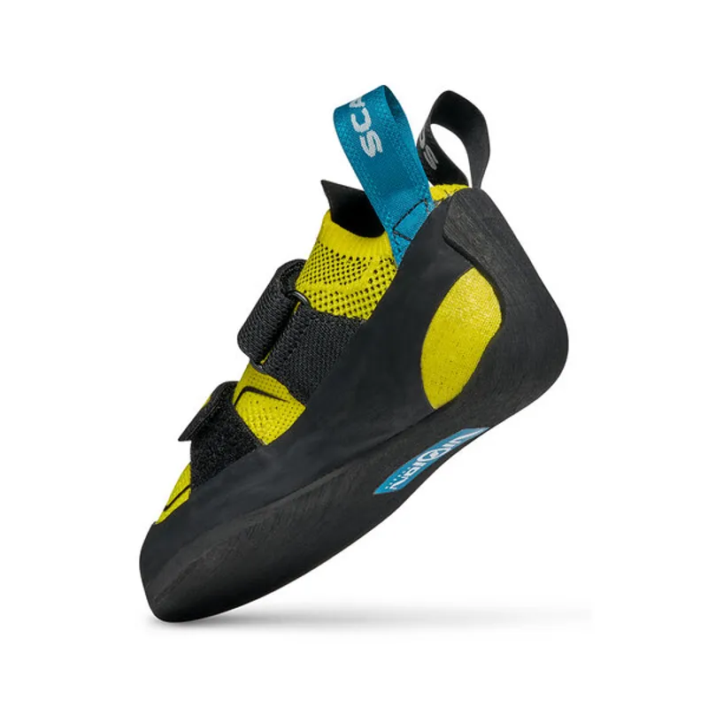 Scarpa Reflex Kid Climbing Shoe in Yellow/Black-5