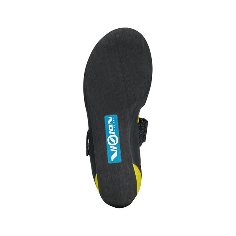 Scarpa Reflex Kid Climbing Shoe in Yellow/Black-1