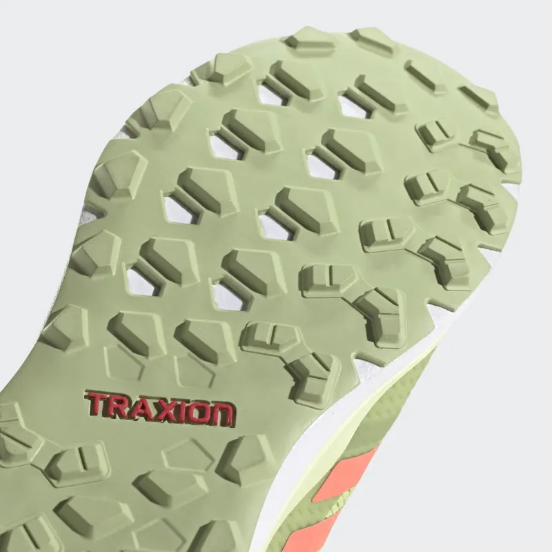 adidas Terrex Agravic Flow Kid's Trail Running Shoe in Pullim/Turbo/Ftwwht-7