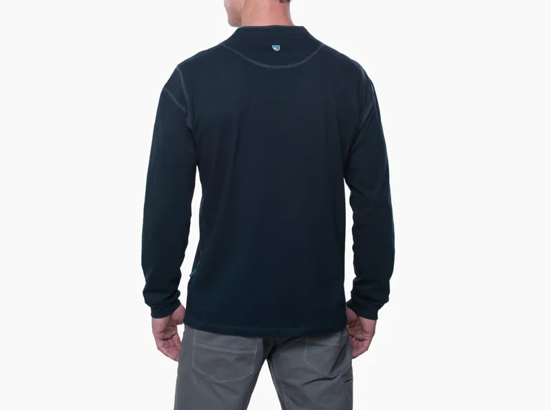 Kuhl Kommando Crew Men's Long Sleeve Top in Mutiny Blue-1