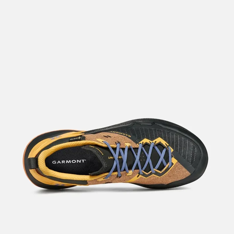 Garmont 9.81 Onyx GTX Women's Approach Shoe in Raven Black/Mock Orange-2