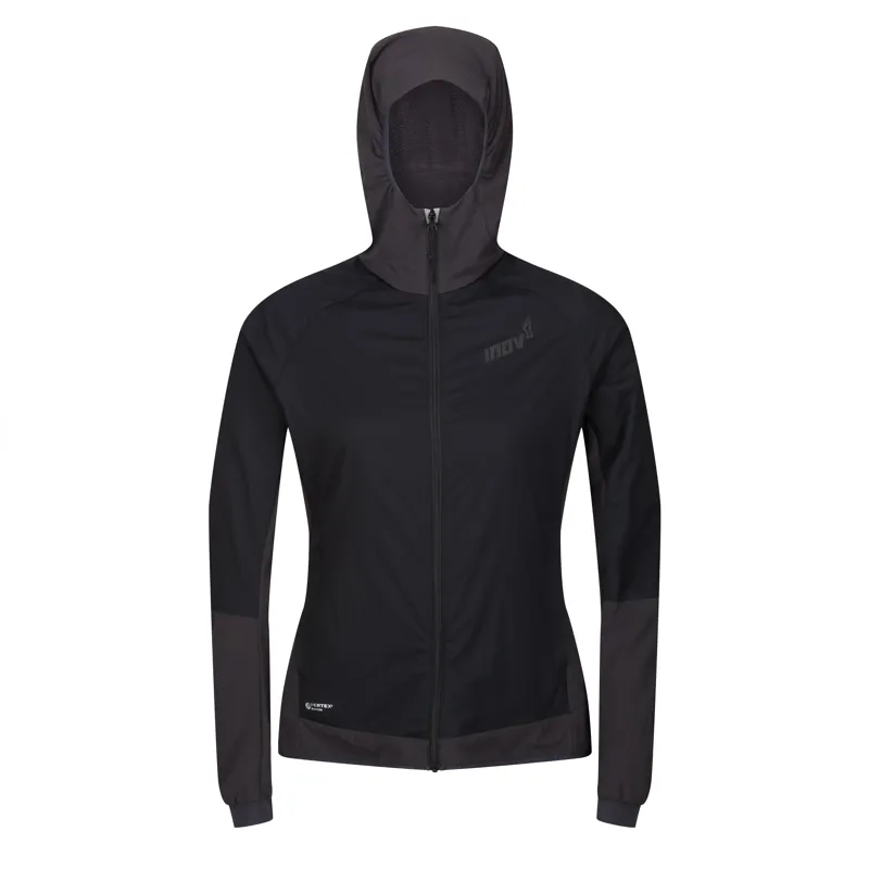 Inov8 Performance Hybrid Women's Softshell Jacket in Black/Graphite-2