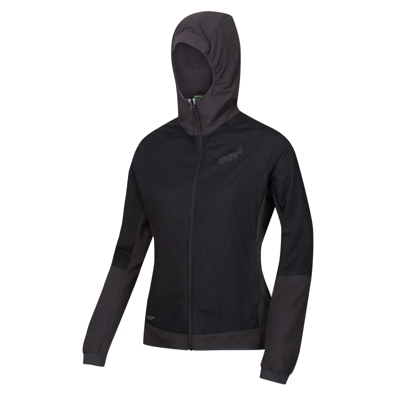 Inov8 Performance Hybrid Women's Softshell Jacket in Black/Graphite-4