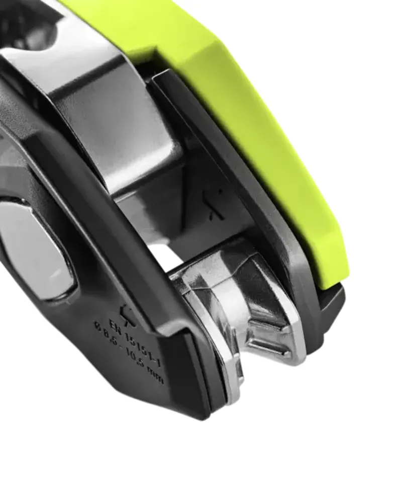 Edelrid Pinch Belay Device in Anthracite/Oasis -11