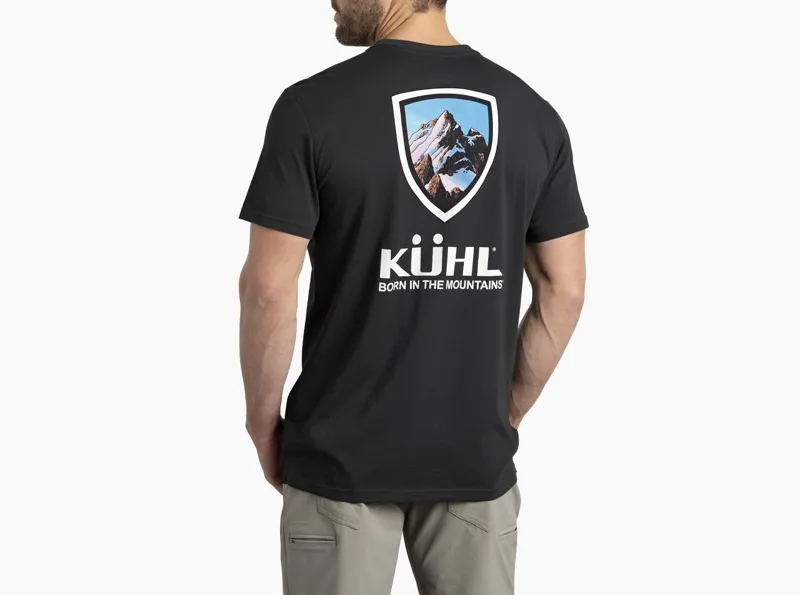 Kuhl Men's Mountain T-Shirt in Raven-1