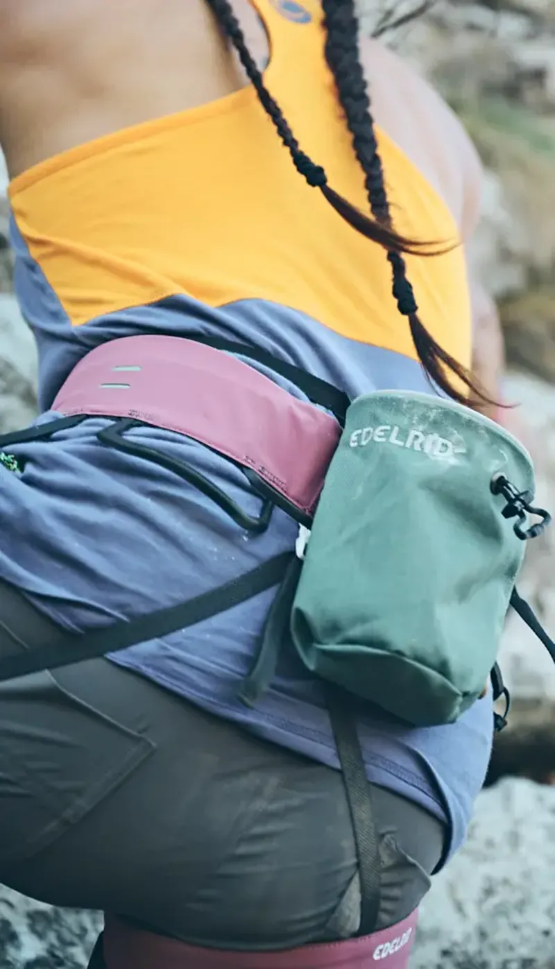 Edelrid Autana II Women's Climbing Harness in Raspberry-6