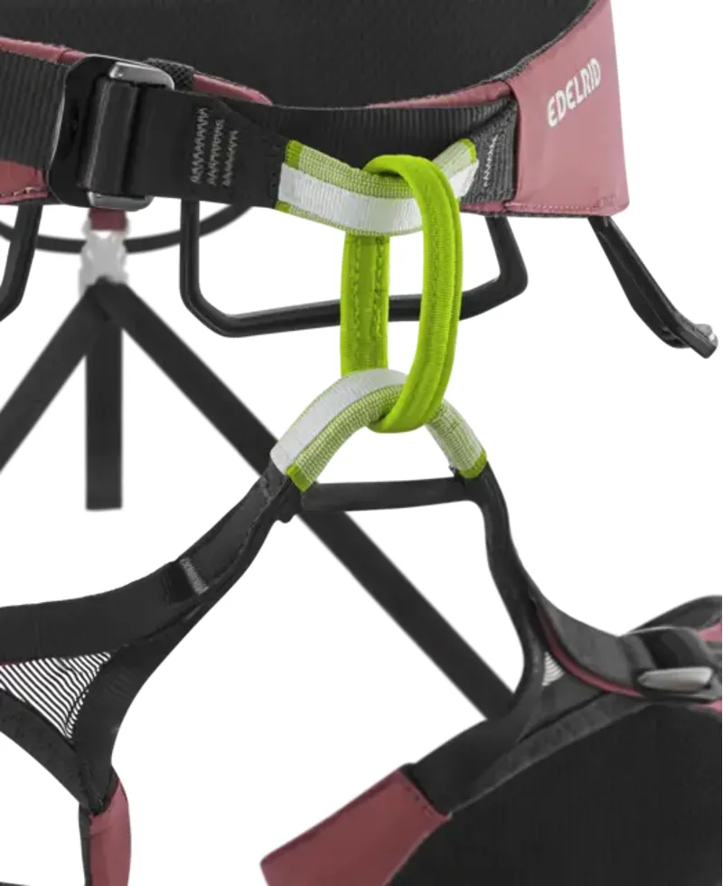 Edelrid Autana II Women's Climbing Harness in Raspberry-2
