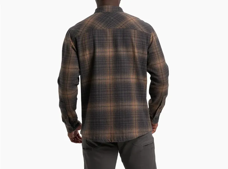 Kuhl Deviatr Shirt-Jac Men's Flannel in Driftwood-1