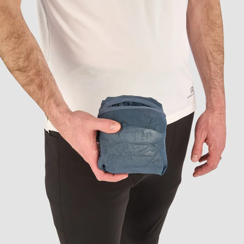 Ultimate Direction Ultra Jacket Men's Waterproof Running Jacket in Navy-4