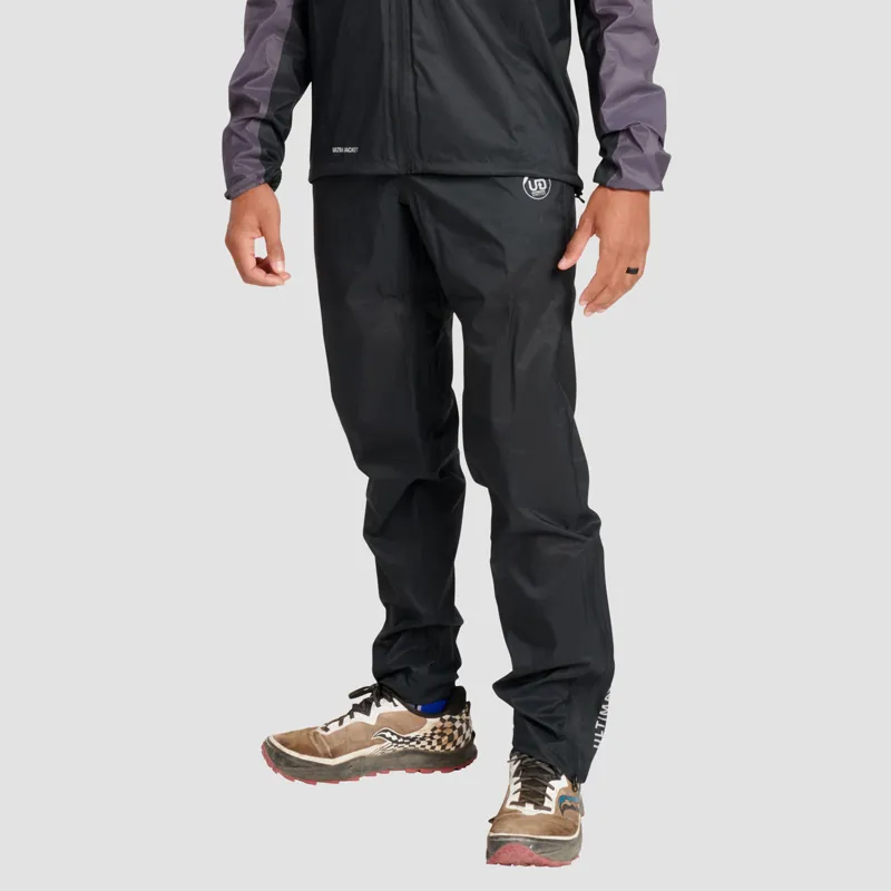 Ultimate Direction Ultra Pant Unisex Waterproof Running Trouser in Onyx