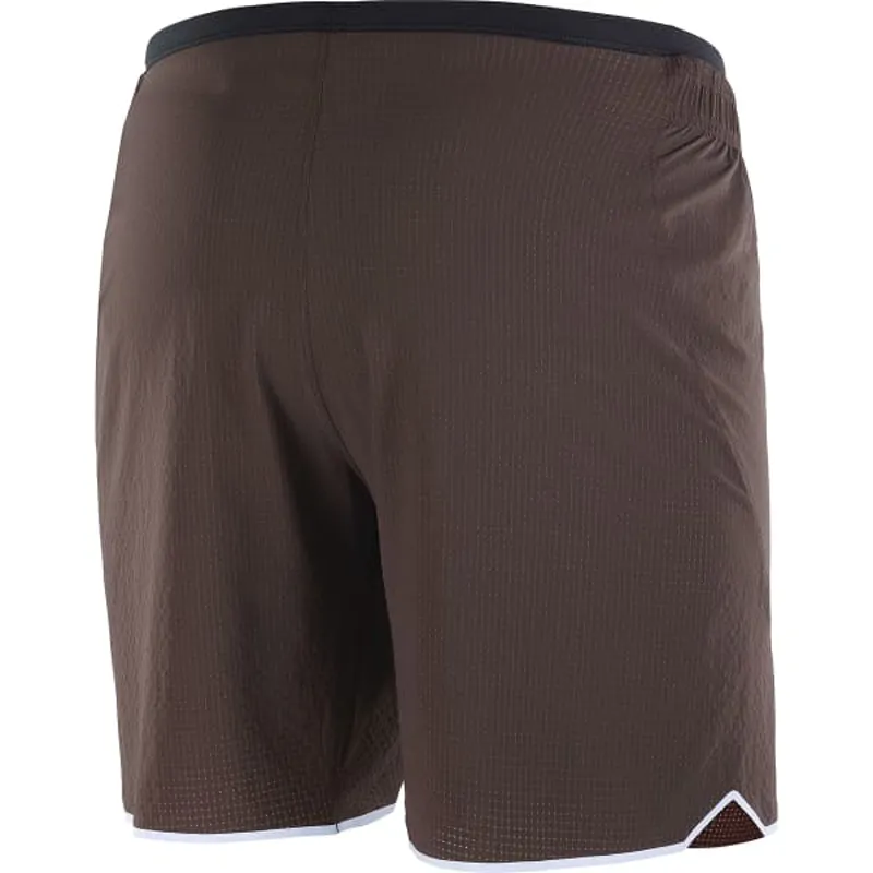 Salomon Sense Aero 7inch Men's Running Shorts in Coffee Bean-1