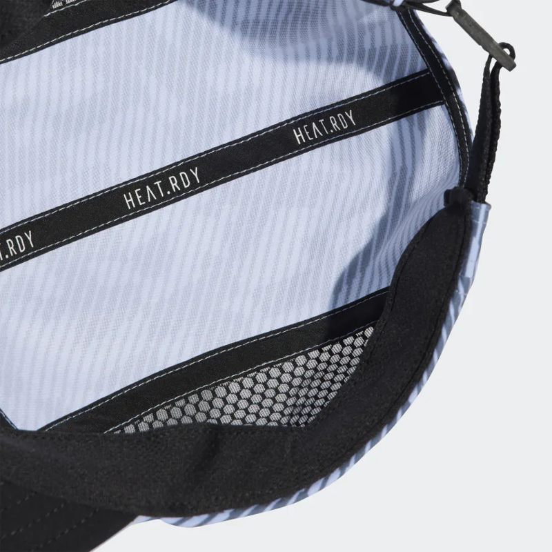 adidas Terrex Heat.Rdy Five-Panel Graphic Cap in Blue Dawn/Black/Black-2