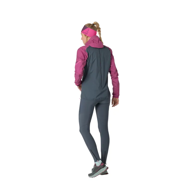 Dynafit Alpine 3L Women's Waterproof Jacket in Magenta-4