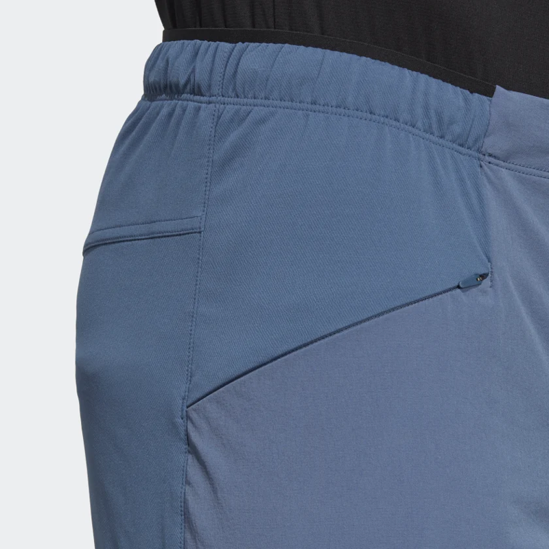 adidas Terrex Men's Techrock Alpine Climbing Tracksuit Bottoms in Wonder Steel-10