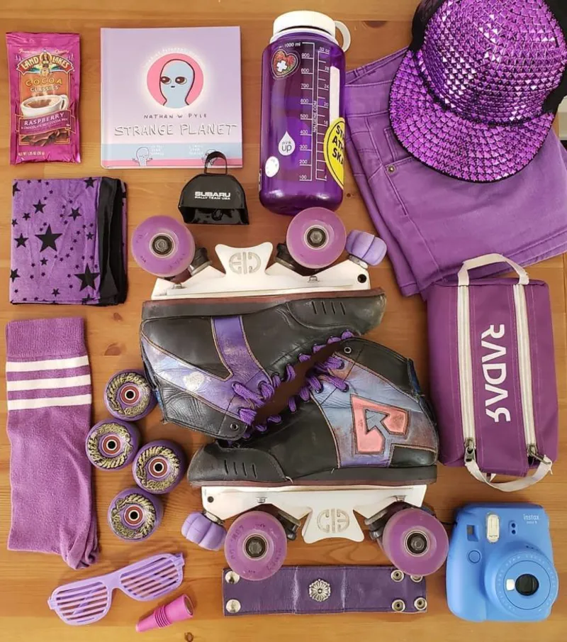 Nalgene Wide Mouth Sustain 1L/32oz Water Bottle in Purple-3