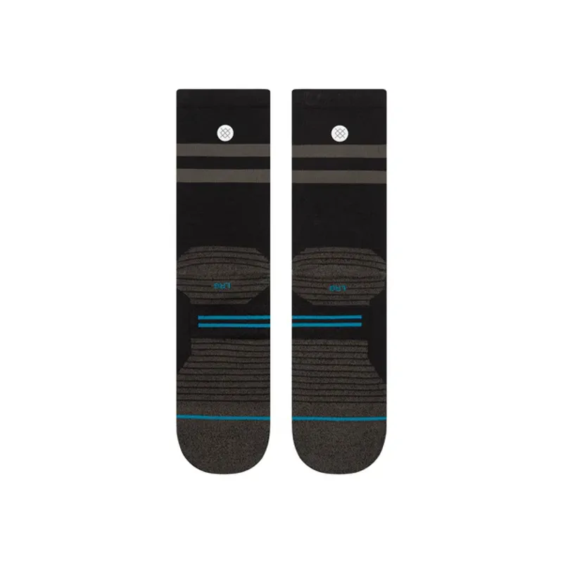 Stance Franchise Crew Unisex Running Sock in Black-2