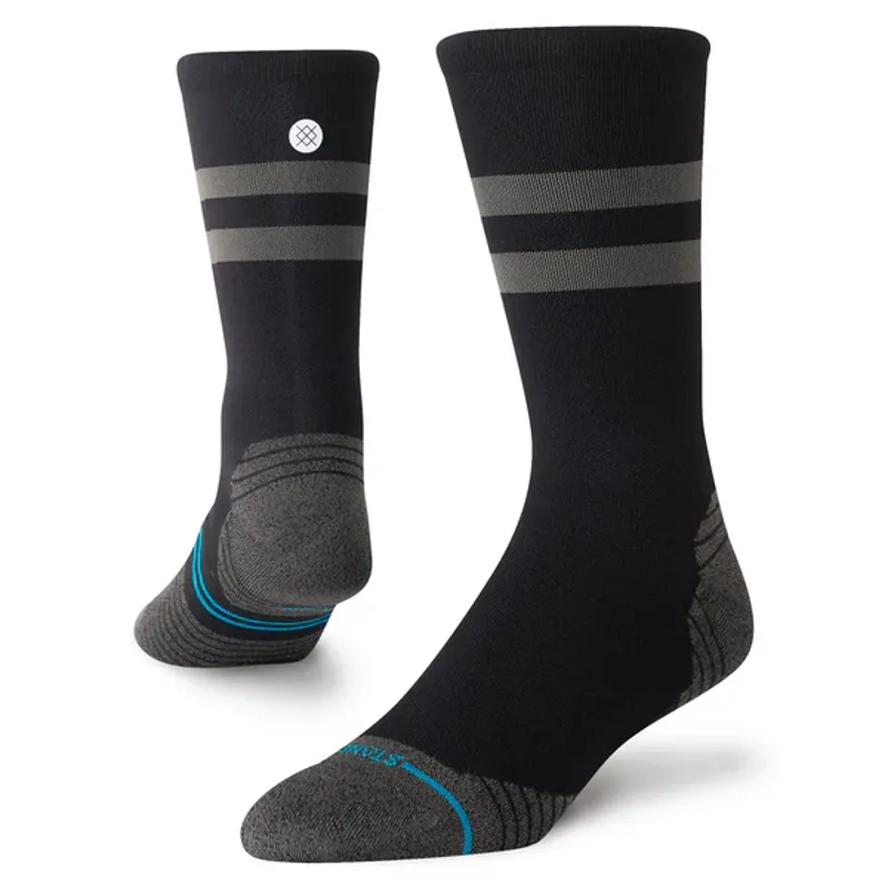 Stance Franchise Crew Unisex Running Sock in Black
