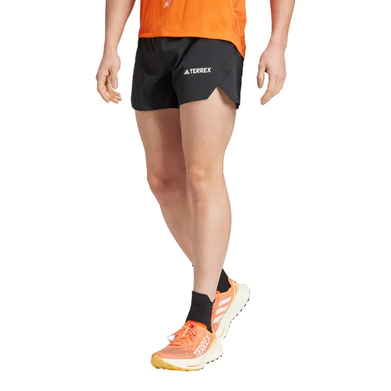 adidas Terrex Men's Techrock Pro Running Shorts in Black 
