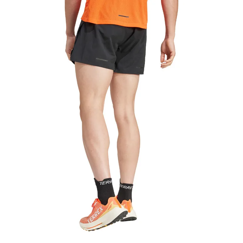 adidas Terrex Men's Techrock Pro Running Shorts in Black -1