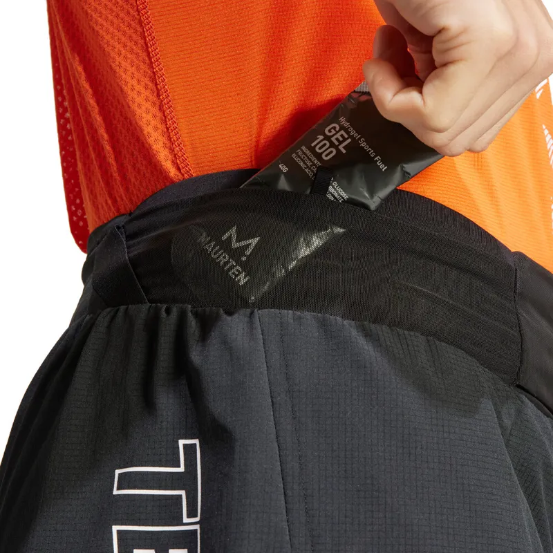 adidas Terrex Men's Techrock Pro Running Shorts in Black -3