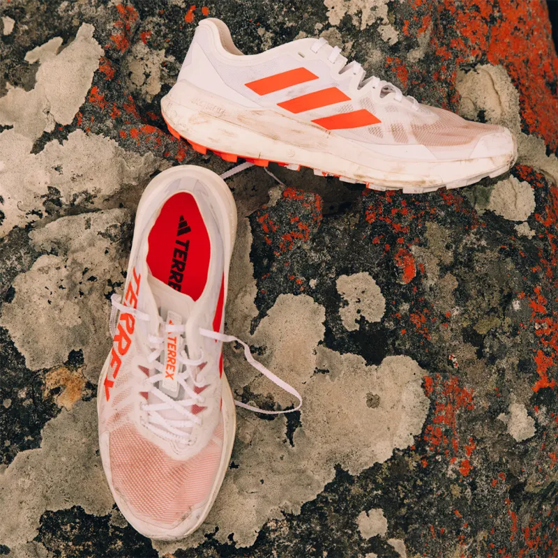 adidas Terrex Agravic Speed Men's Trail Running Shoe in Dash Grey/Impact Orange/Cloud White -8