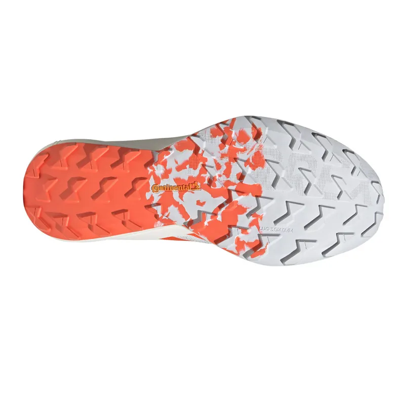 adidas Terrex Agravic Speed Men's Trail Running Shoe in Dash Grey/Impact Orange/Cloud White -1