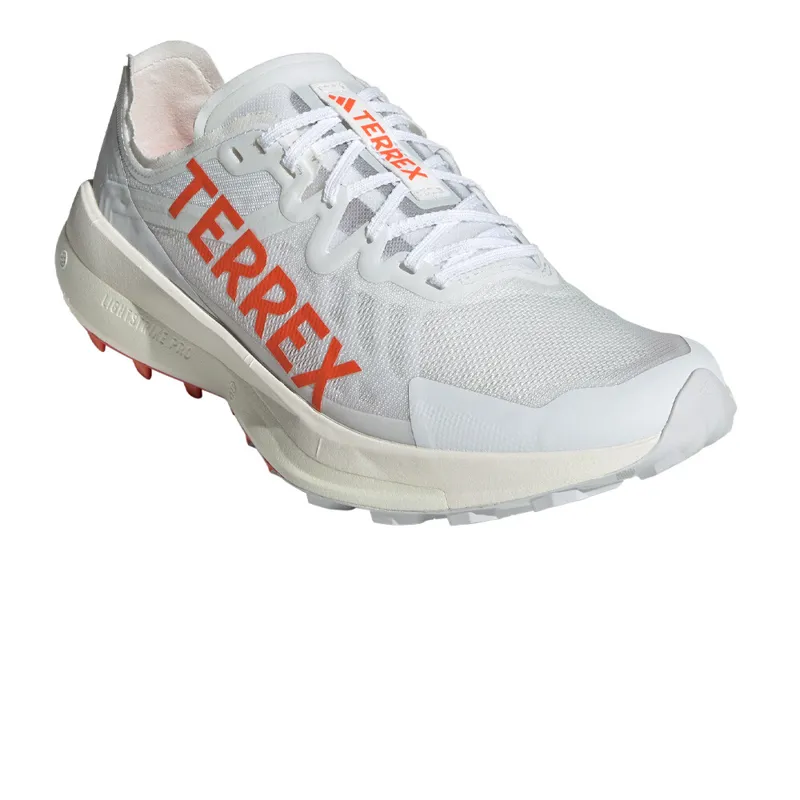 adidas Terrex Agravic Speed Men's Trail Running Shoe in Dash Grey/Impact Orange/Cloud White -3