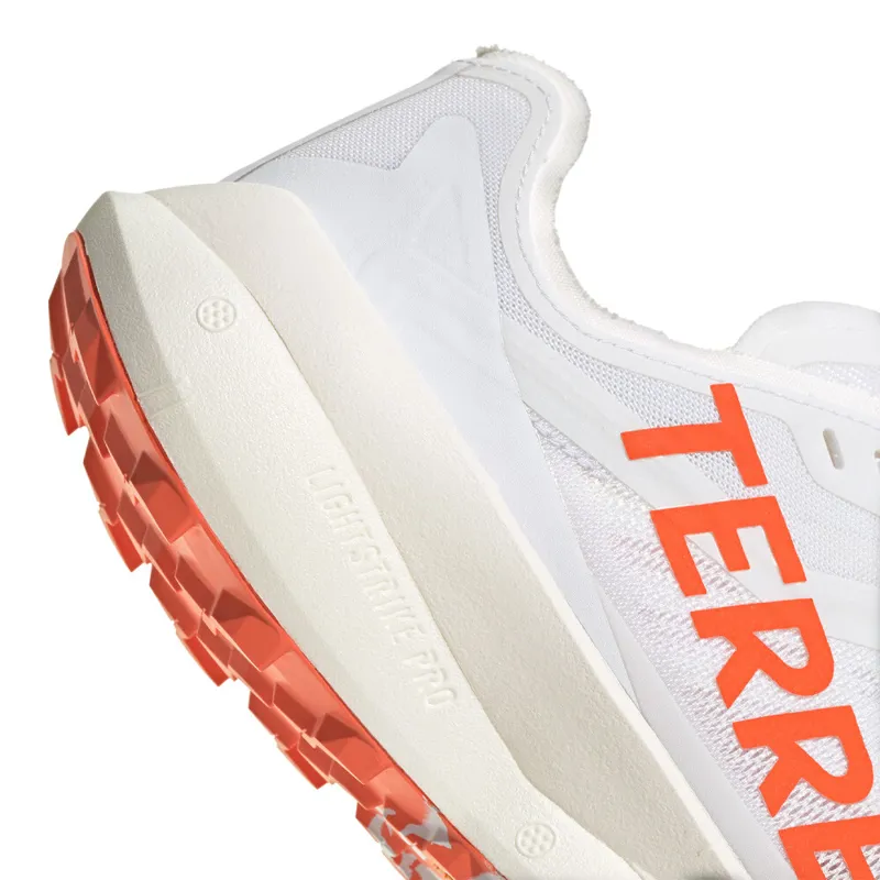 adidas Terrex Agravic Speed Men's Trail Running Shoe in Dash Grey/Impact Orange/Cloud White -6