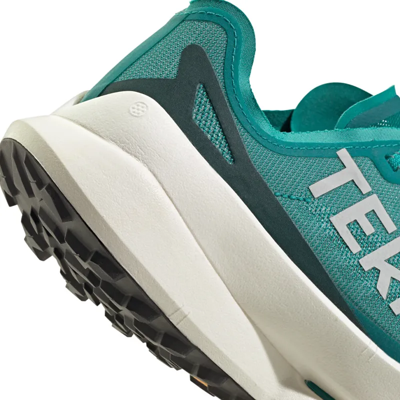 adidas Terrex Agravic Speed Ultra Men's Trail Running Shoe in Pure Teal/Grey One/Aurora Ivy-6