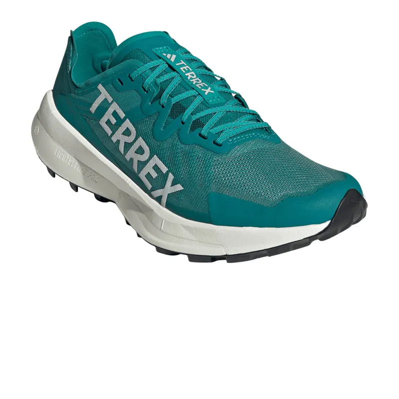 adidas Terrex Agravic Speed Men's Trail Running Shoe in Pure Teal/Grey One/Core Black-4