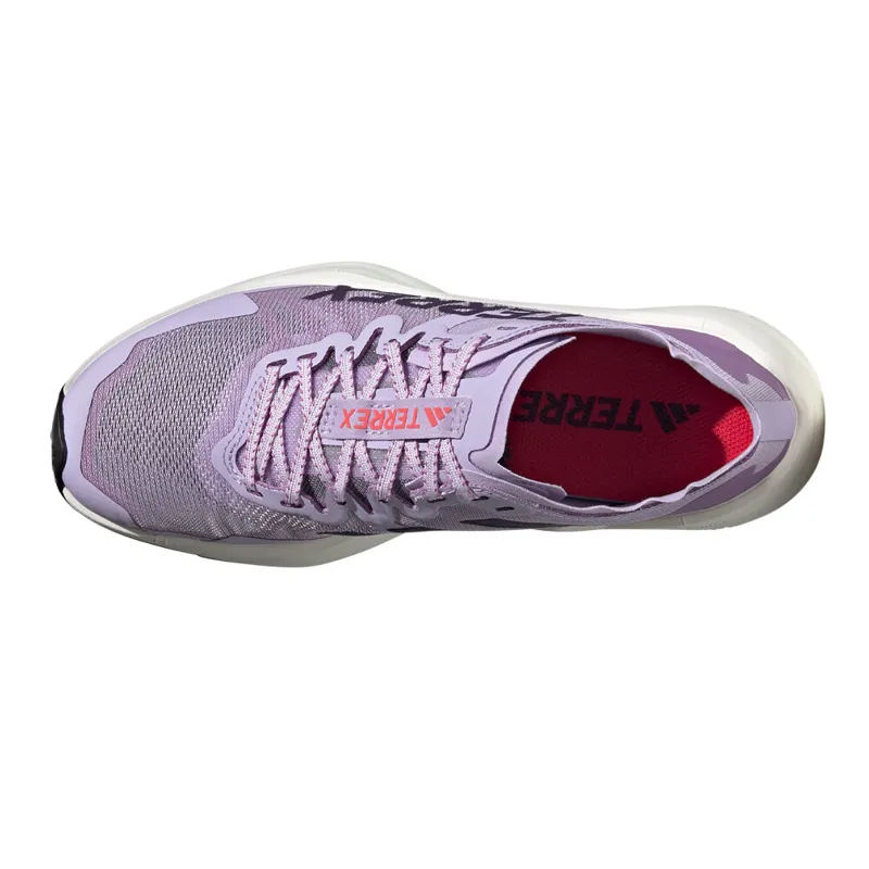 adidas Terrex Agravic Speed Women's Trail Running Shoe in Powder Plum/Aurora Plum/Lu Red-3
