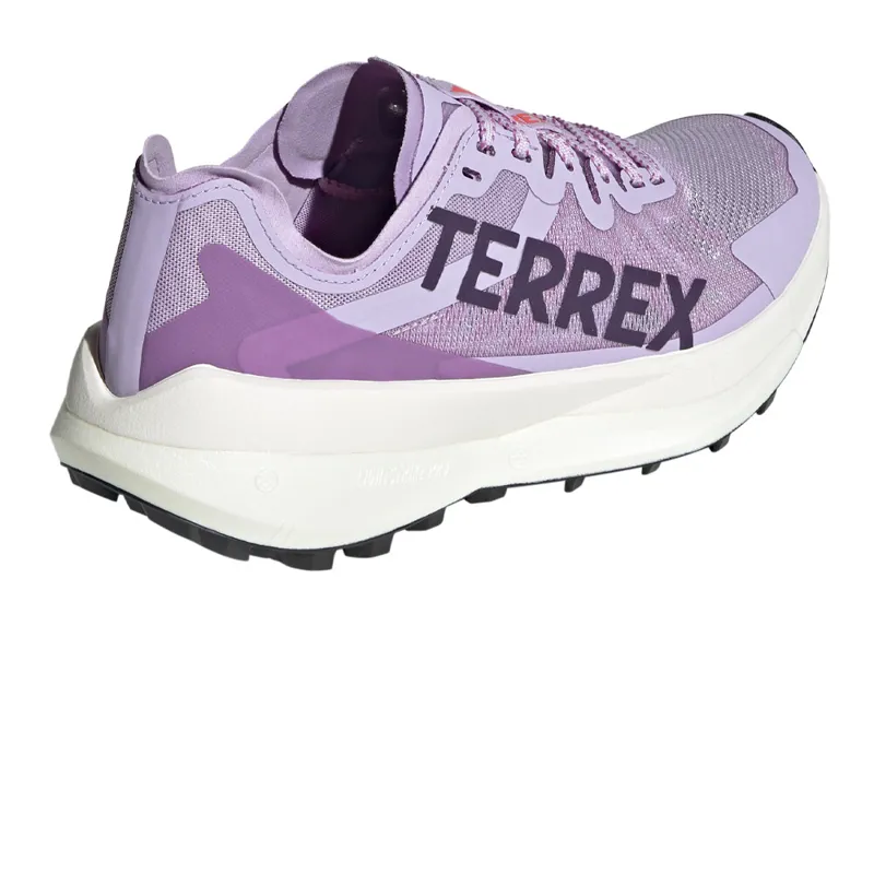 adidas Terrex Agravic Speed Women's Trail Running Shoe in Powder Plum/Aurora Plum/Lu Red-5