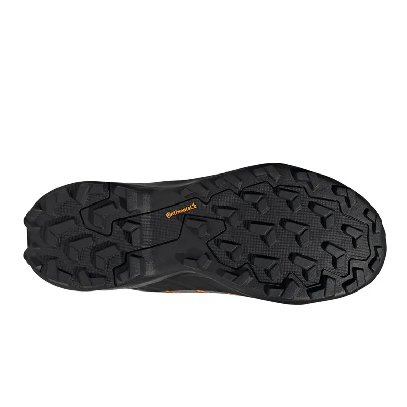 adidas Terrex Skychaser AX5 MID GTX CLIMA Men's Fast-Hike Boots in Core Black/Silver Metallic/Semi Impact orange-1