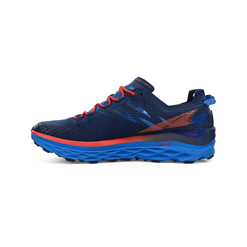 Altra Mont Blanc Men's Trail Running Shoe in Blue/Red-3