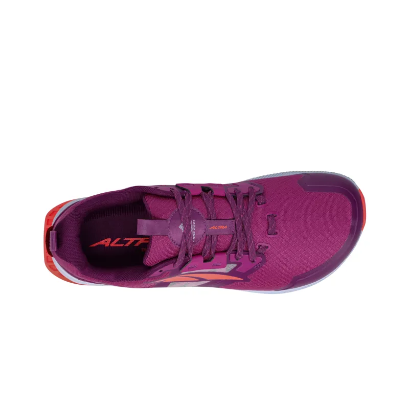 Altra Lone Peak 7 Women's Trail Running Shoe in Purple/Orange-2