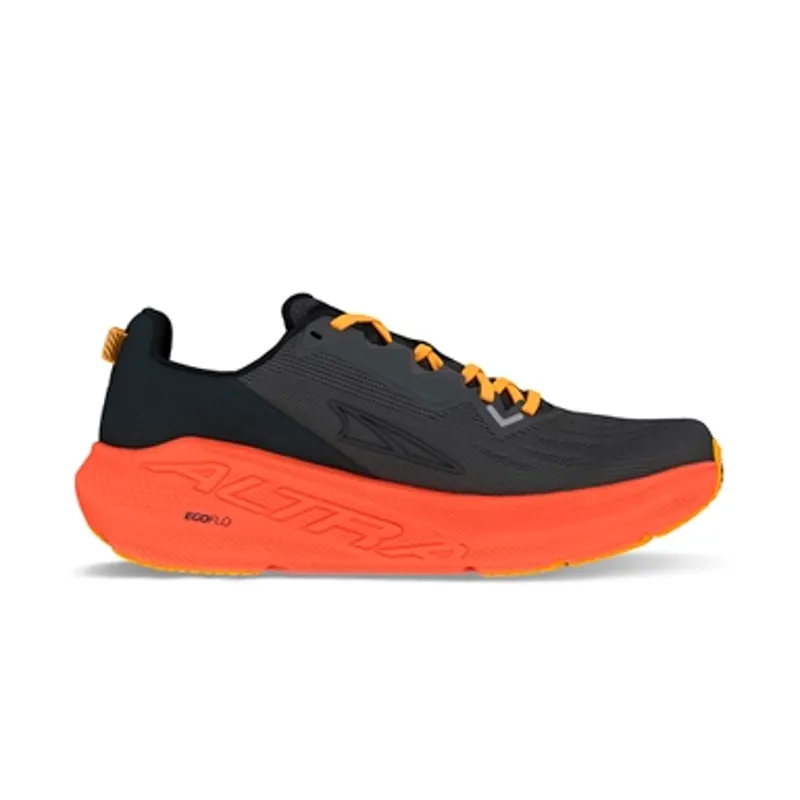 Altra FWD VIA Men's Road Running Shoe in Black/Orange