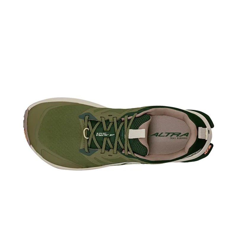 Altra Lone Peak 9+ Men's Trail Running Shoe in Green -3