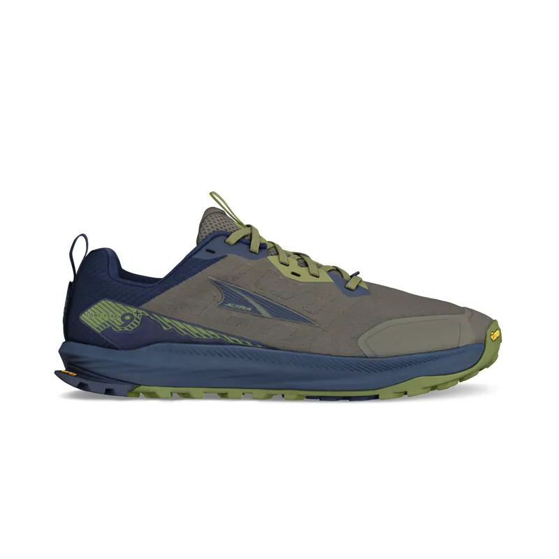 Altra Lone Peak 9+  Men's Trail Running Shoe in Dusty Olive