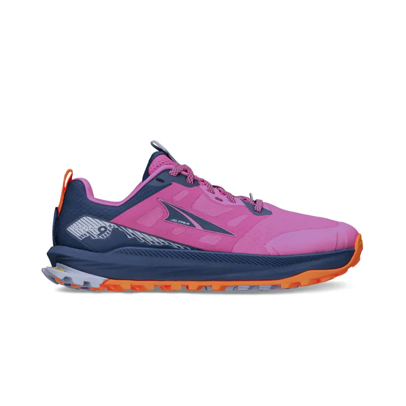 Altra Lone Peak 9+ Women's Trail Running Shoe in Purple/Orange 