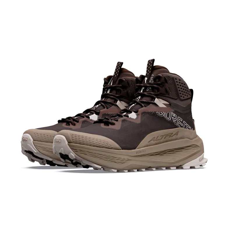 Altra Olympus 7 MID GTX Women's Hiking Boot in Chocolate Torte/Mountain Trail-5