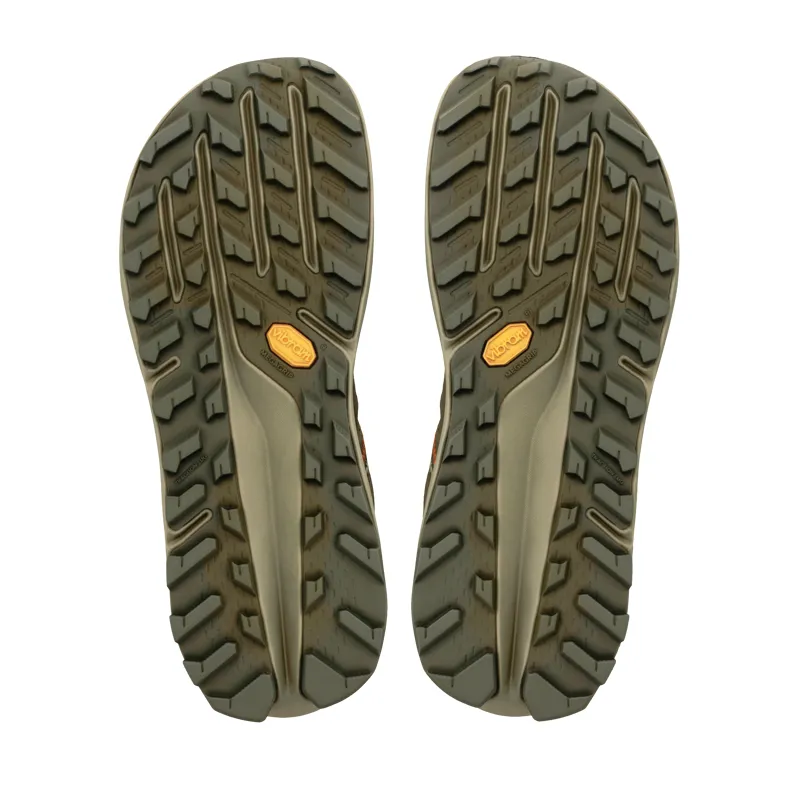 Altra Olympus 7 Men's Trail Running Shoe in Dark Olive/Black/Aloe-2