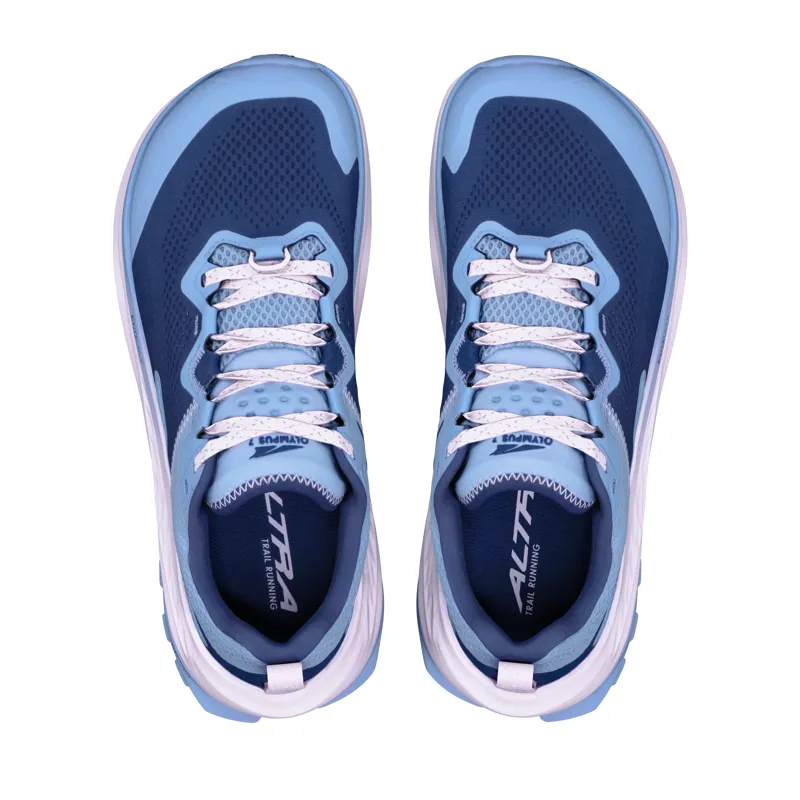 Altra Olympus 7 Women's Trail Running Shoes in Rain Washed/Oceana-1