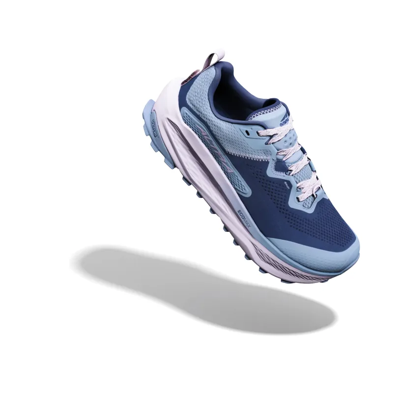 Altra Olympus 7 Women's Trail Running Shoes in Rain Washed/Oceana-4
