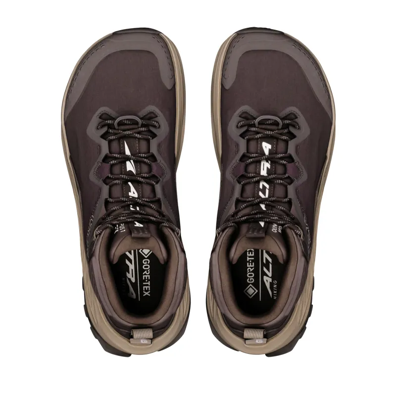 Altra Olympus 7 Mid GTX Hiker Men's Hiking Boot in Chocolate Brown-1