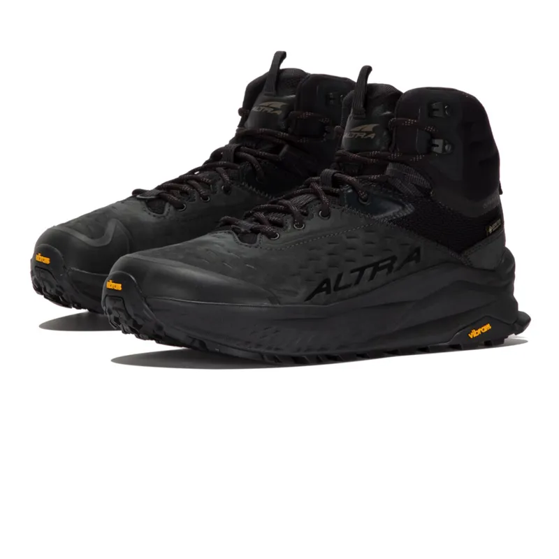 Altra Olympus 6 Hike Mid GTX Men's Fast-Hike Boot in Black -2