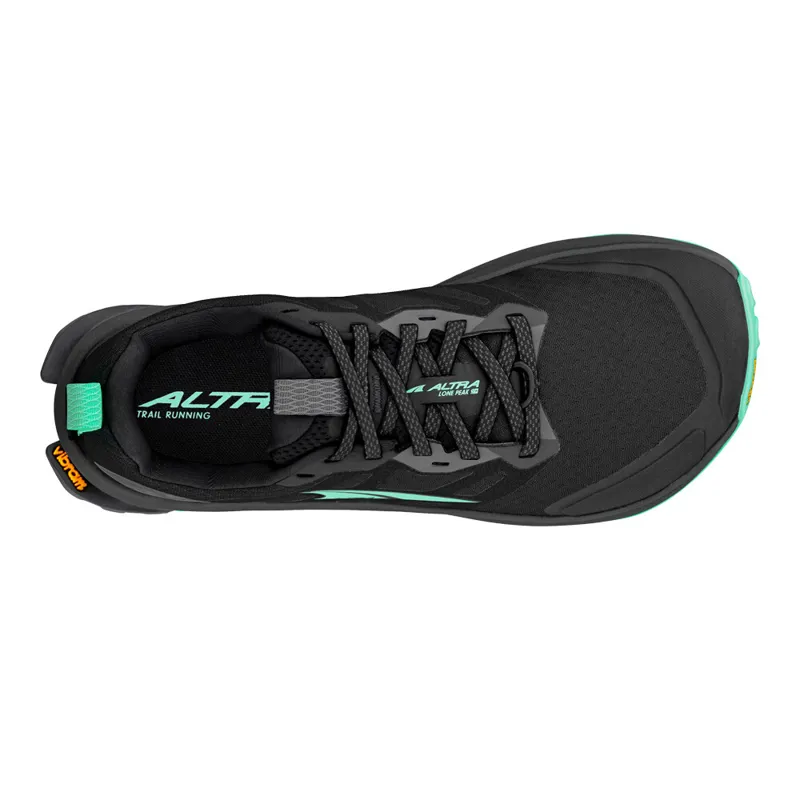 Altra Lone Peak 9+ Women's Trail Running Shoe in Teal/Black -3