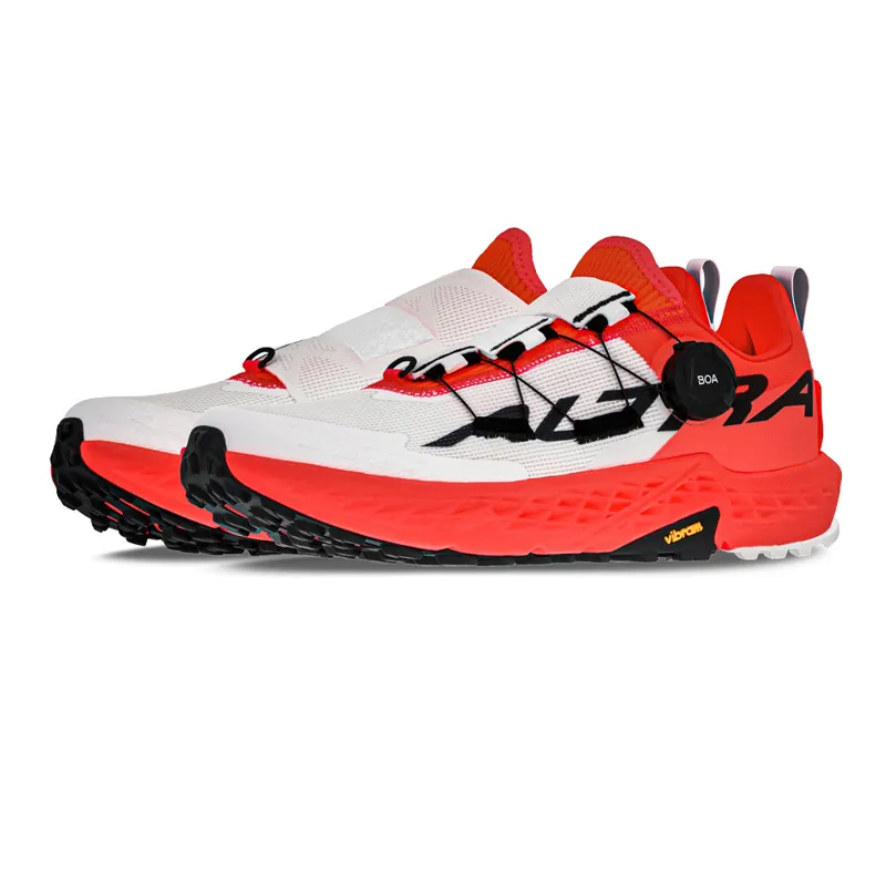 Altra Timp 5 BOA Men's Trail Running Shoe in White/Coral-4