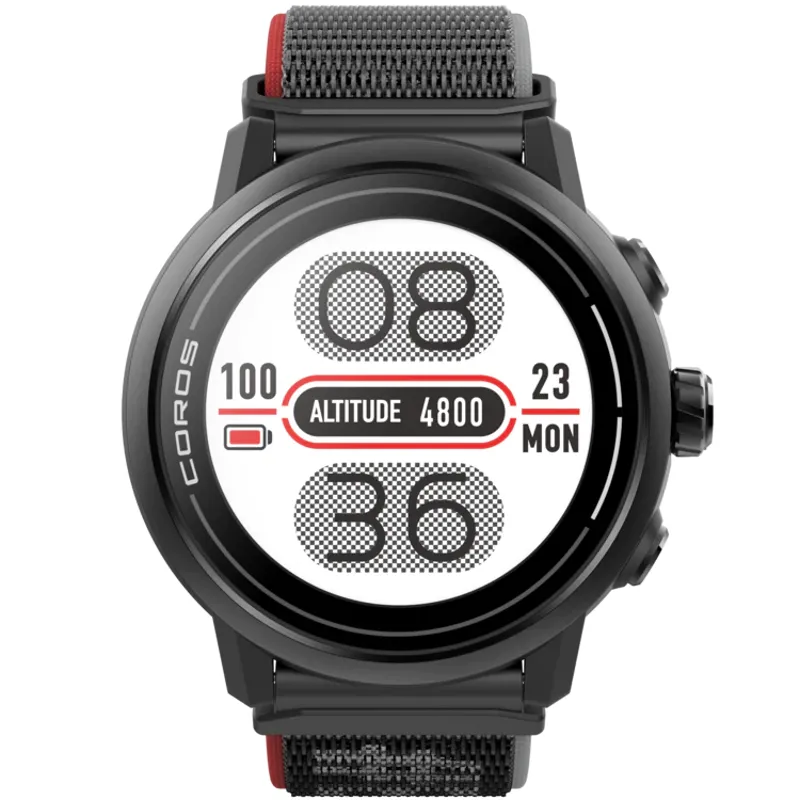Coros Apex 2 Premium Multisport GPS Watch in Black-3